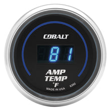 Load image into Gallery viewer, AutoMeter 6392 GAUGE, STEREO AMP TEMPERATURE, 2 1/16", 250?F, DIGITAL, COBALT