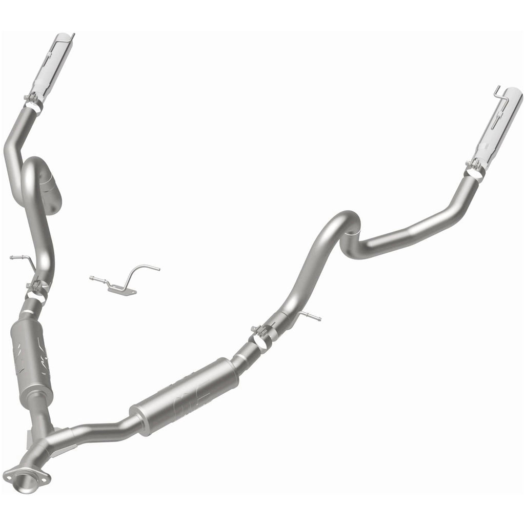 MagnaFlow Exhaust Products 15717 Street Series Polished Cat-Back System for Select Ford Mustang