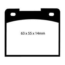 Load image into Gallery viewer, 64-66-Ford-Cortina-1.2-Ultimax2-Front-Brake-Pads