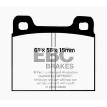 Load image into Gallery viewer, 64-69-Porsche-911-2.0-(M-Caliper)-(Solid-Front-Rotor)-Yellowstuff-Front-Brake-Pads