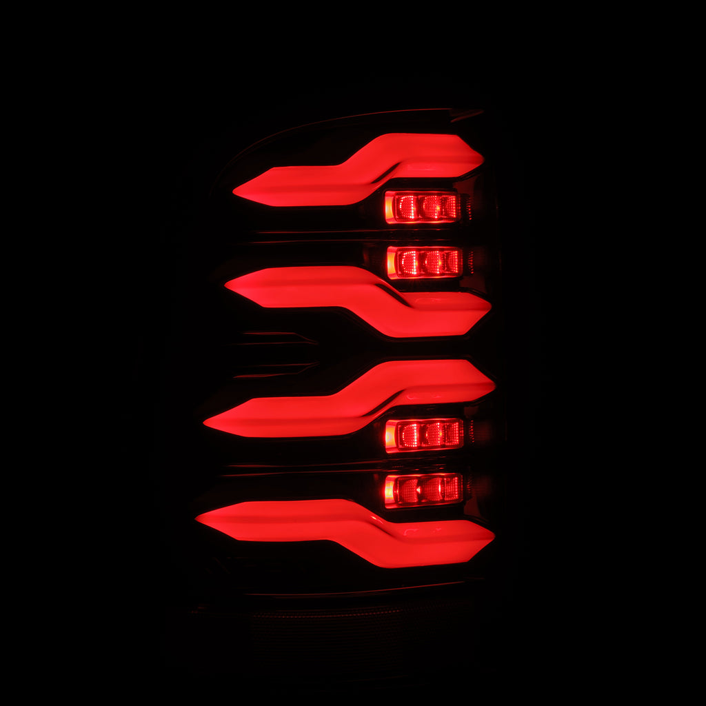 AlphaRex 640003 LED Taillights Alpha Black for Select Dodge Ram 1500, Dodge Ram 2500, Dodge Ram 3500, Ram 1500, Ram Classic, Ram 2500, Ram