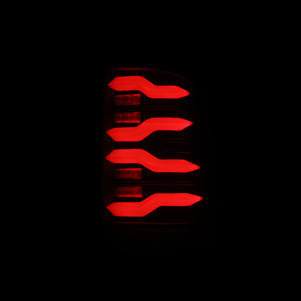 AlphaRex 640003 LED Taillights Alpha Black for Select Dodge Ram 1500, Dodge Ram 2500, Dodge Ram 3500, Ram 1500, Ram Classic, Ram 2500, Ram