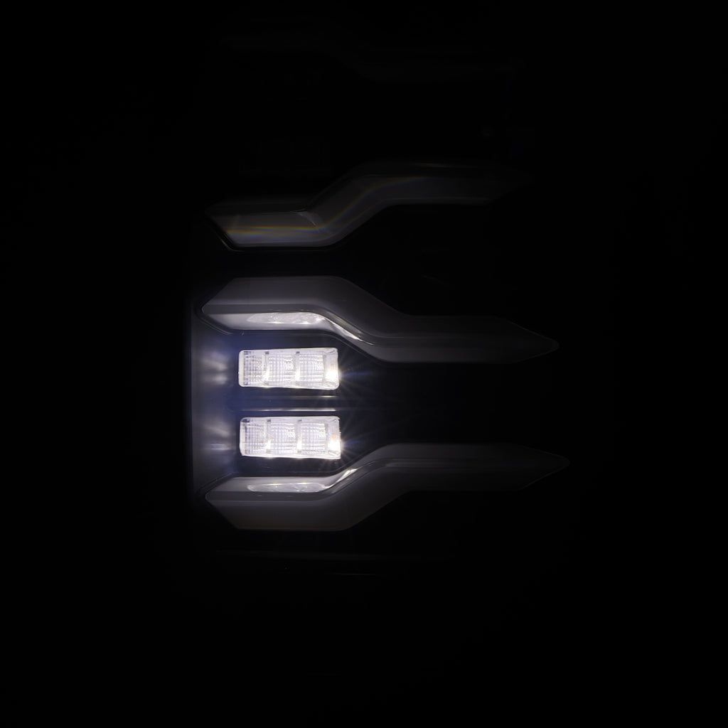 AlphaRex 640003 LED Taillights Alpha Black for Select Dodge Ram 1500, Dodge Ram 2500, Dodge Ram 3500, Ram 1500, Ram Classic, Ram 2500, Ram