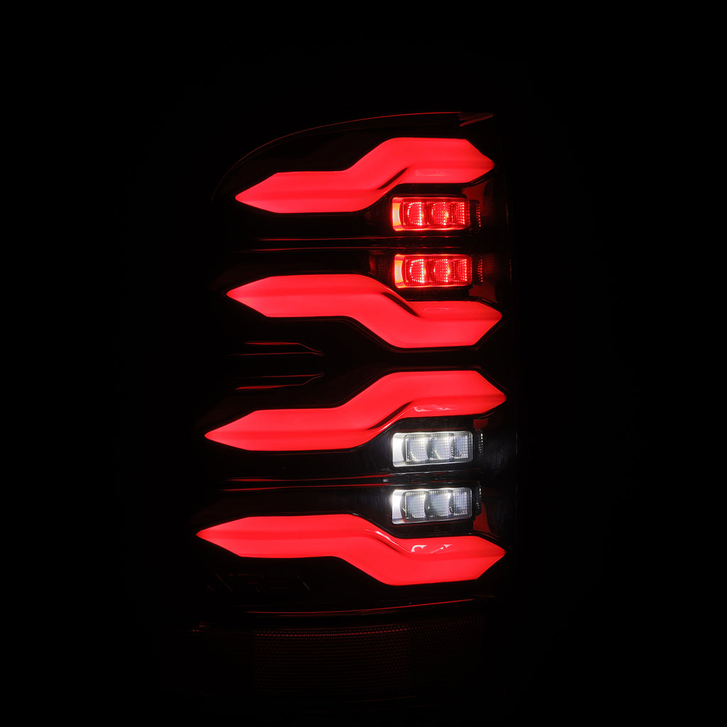 AlphaRex 640004 LED Taillights Black for Select Dodge Ram 1500, Dodge Ram 2500, Dodge Ram 3500, Ram 1500, Ram Classic, Ram 2500, Ram