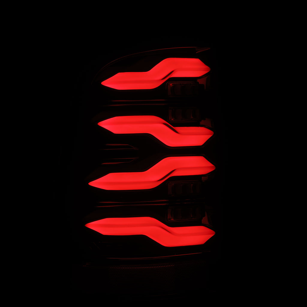 AlphaRex 640004 LED Taillights Black for Select Dodge Ram 1500, Dodge Ram 2500, Dodge Ram 3500, Ram 1500, Ram Classic, Ram 2500, Ram