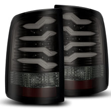 Load image into Gallery viewer, AlphaRex 640010 LED Taillights Jet Black for Select Dodge Ram 1500, Dodge Ram 2500, Dodge Ram 3500, Ram 1500, Ram Classic, Ram 2500, Ram