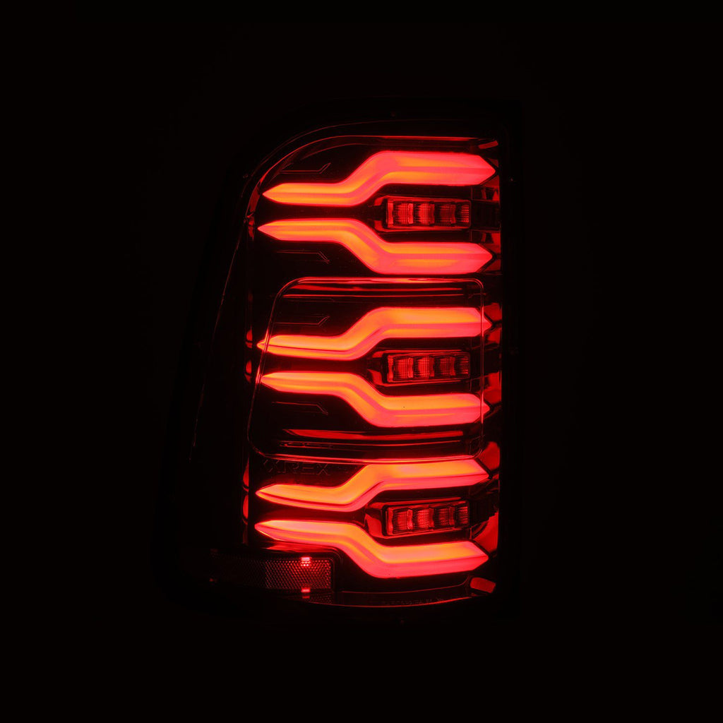 AlphaRex 640030 LED Taillights Alpha-Black for Select Ram
