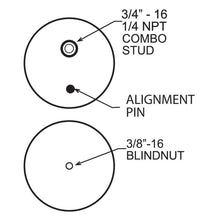 Load image into Gallery viewer, Firestone Ride-Rite W217606401 Ride-Rite Replacement Bellows - 224CZ 3/4 OFF BNCTR for Select Chevrolet Silverado HD, Chevrolet Silverado HD, Dodge Ram 1500, Dodge Ram 2500, Dodge Ram 3500, Ford F-250, Ford F-250 Super Duty, Ford F-350, Ford F-350 Super