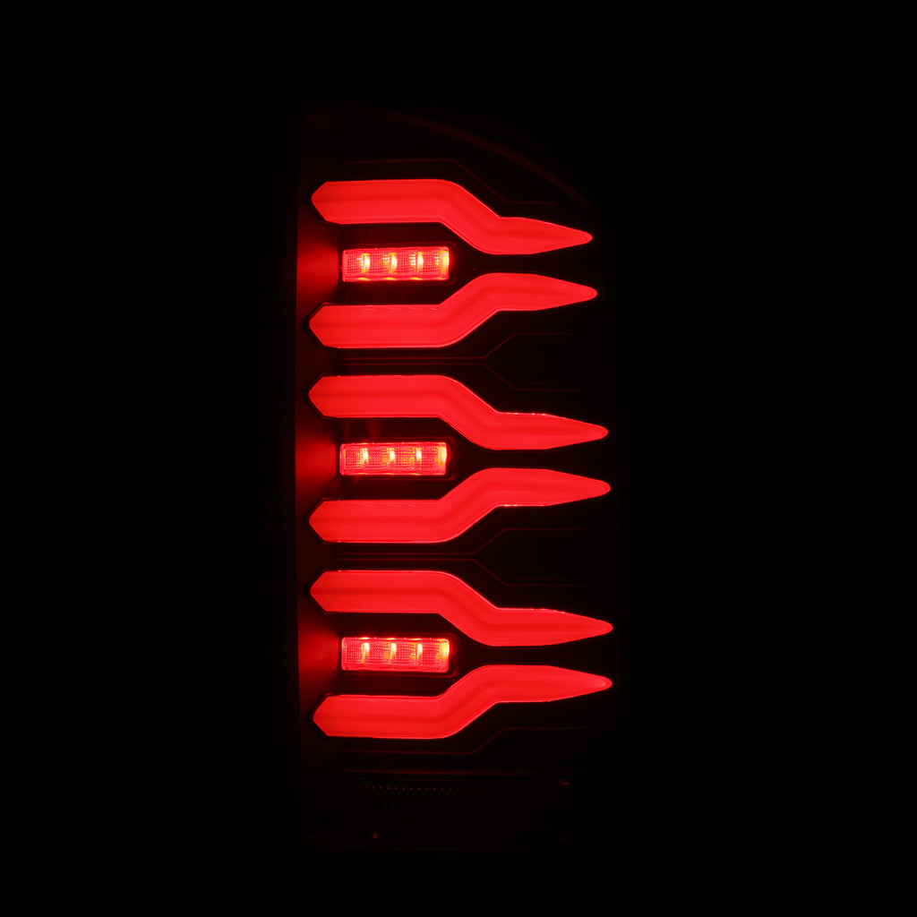 AlphaRex 641010 LED Taillights Black for Select Dodge Ram 1500, Dodge Ram 2500, Dodge Ram