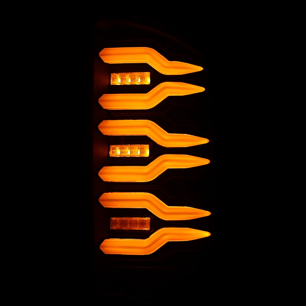 AlphaRex 641010 LED Taillights Black for Select Dodge Ram 1500, Dodge Ram 2500, Dodge Ram