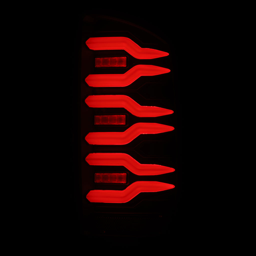 AlphaRex 641040 LED Taillights Black for Select Dodge Ram 1500, Dodge Ram