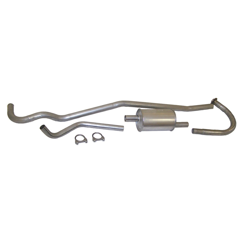 Crown Automotive Jeep Replacement 641878K Exhaust Kit for Select 1946-1971 CJ-2A, CJ-3A, CJ-3B, CJ-6 w/ 4-134 Engines