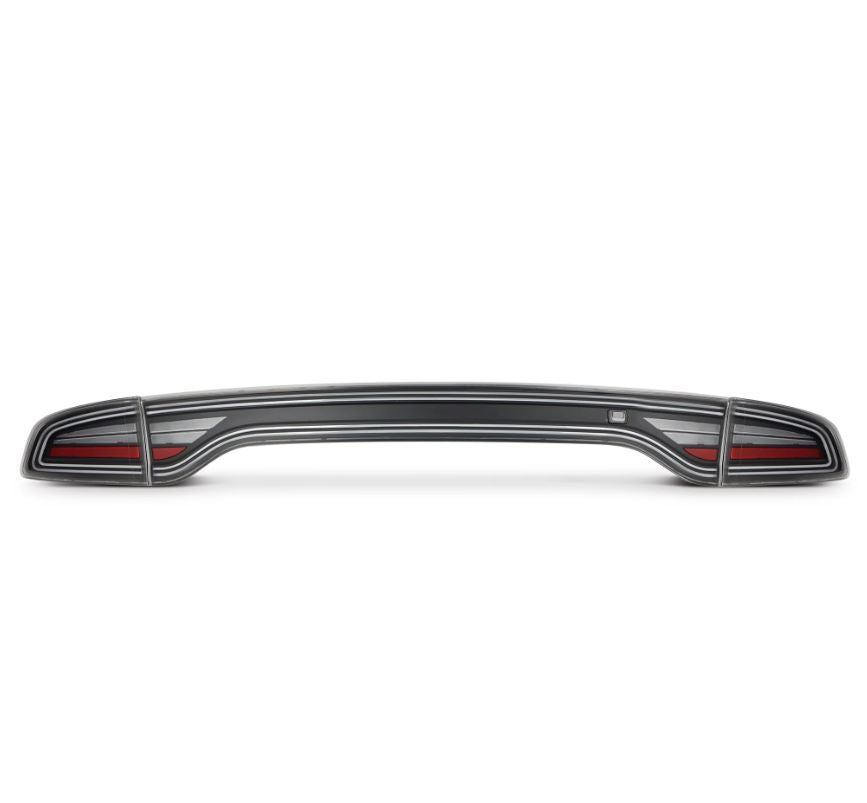 AlphaRex 642012 Prismatic LED Taillights Black for Select Dodge Charger