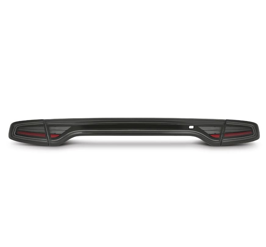 AlphaRex 642022 Prismatic LED Taillights Alpha Black for Select Dodge Charger