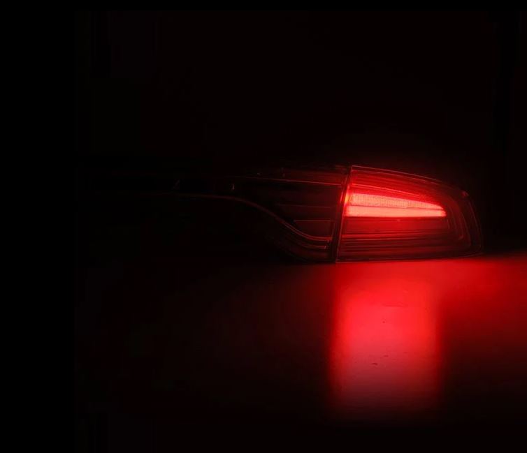 AlphaRex 642022 Prismatic LED Taillights Alpha Black for Select Dodge Charger