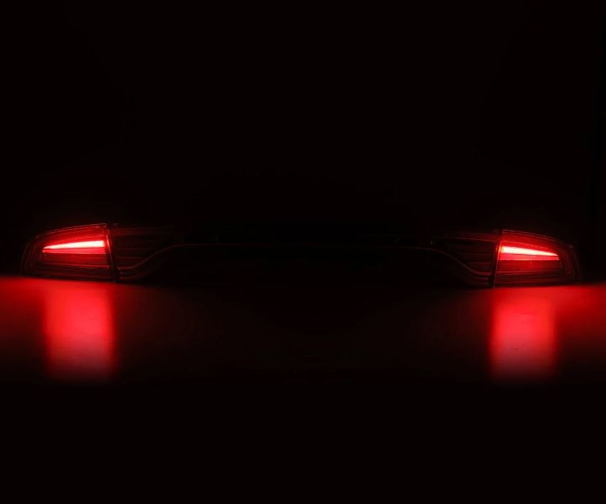 AlphaRex 642022 Prismatic LED Taillights Alpha Black for Select Dodge Charger