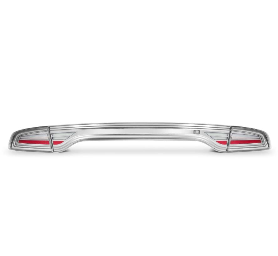 AlphaRex 642030 Prismatic LED Taillights Chrome for Select Dodge Charger