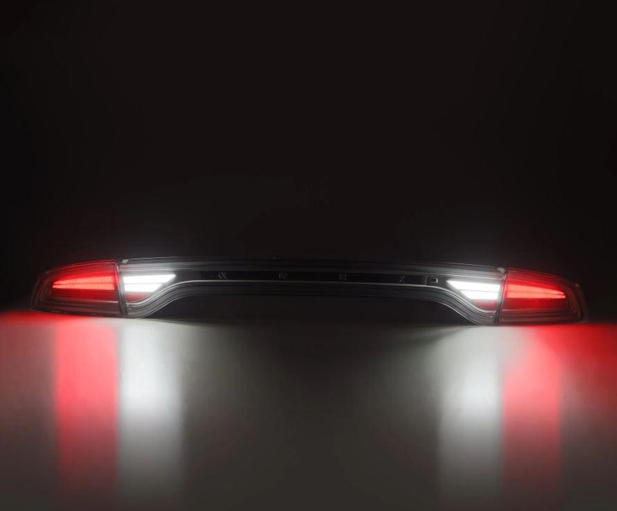AlphaRex 642030 Prismatic LED Taillights Chrome for Select Dodge Charger