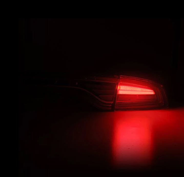 AlphaRex 642040 Prismatic LED Taillights Smoke for Select Dodge Charger