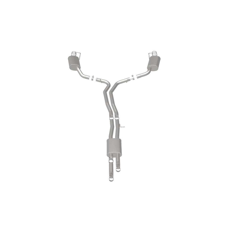 MagnaFlow Exhaust Products 16395 Street Series Polished Cat-Back System for Select Ford Flex