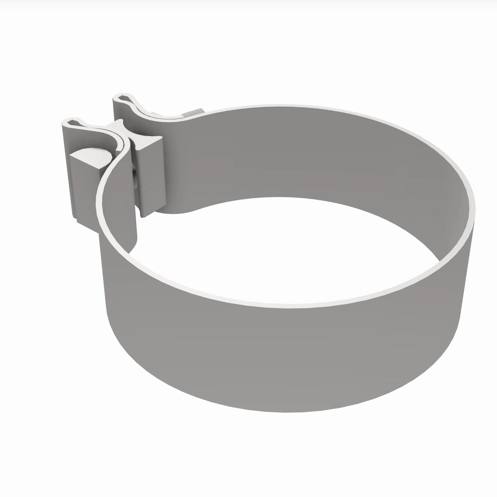 MagnaFlow Exhaust Products 10165 10 pk - Lap Joint Band Clamp - 3.50in.