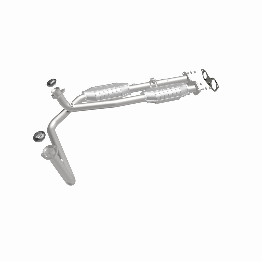MagnaFlow Exhaust Products 23453 HM Grade Direct-Fit Catalytic Converter for Select Cadillac Escalade, Chevrolet C1500, Chevrolet C1500 Suburban, Chevrolet C2500, Chevrolet K1500, Chevrolet K1500 Suburban, Chevrolet Tahoe, GMC C1500, GMC C1500 Suburban,