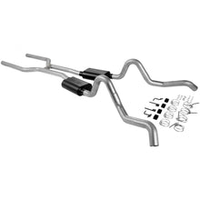 Load image into Gallery viewer, 6467-Gm-Abody-Headerback-Exhaust-Kits-American-Thunder-V8-All-3-In-Mandrel