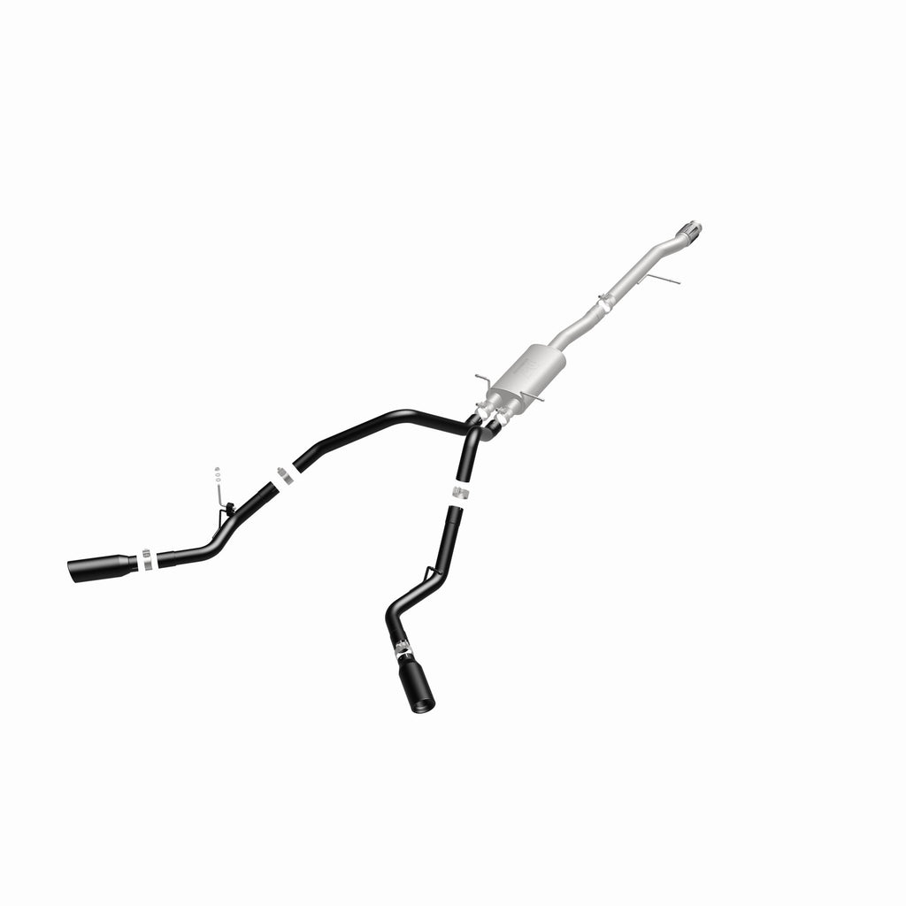MagnaFlow Exhaust Products 15360 Street Series Black Coated Cat-Back System for Select Chevrolet Silverado 1500, Chevrolet Silverado LD, GMC Sierra 1500, GMC Sierra Limited