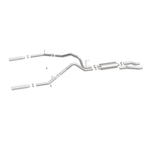 Load image into Gallery viewer, MagnaFlow Exhaust Products 16520 Street Series Polished Cat-Back System for Select Ford F-150, Lincoln Mark LT