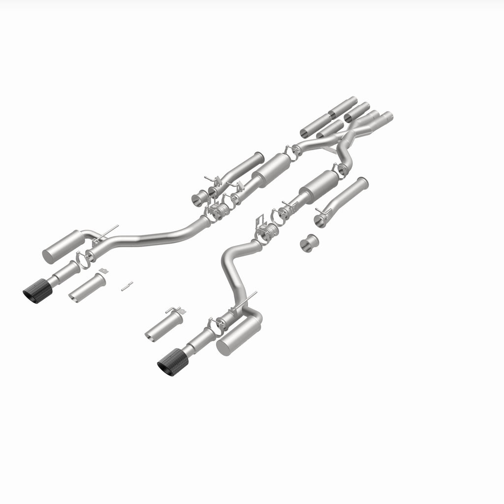 MagnaFlow Exhaust Products 19496 xMOD Series Carbon Fiber Tips Cat-Back System for Select Chrysler 300, Dodge Charger