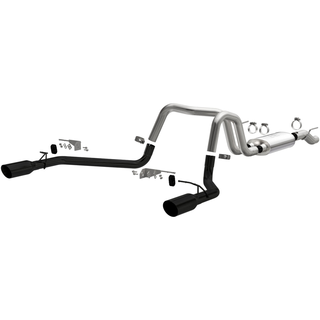 MagnaFlow Exhaust Products 19562 Street Series Black Coated Cat-Back System for Select Ford F-150