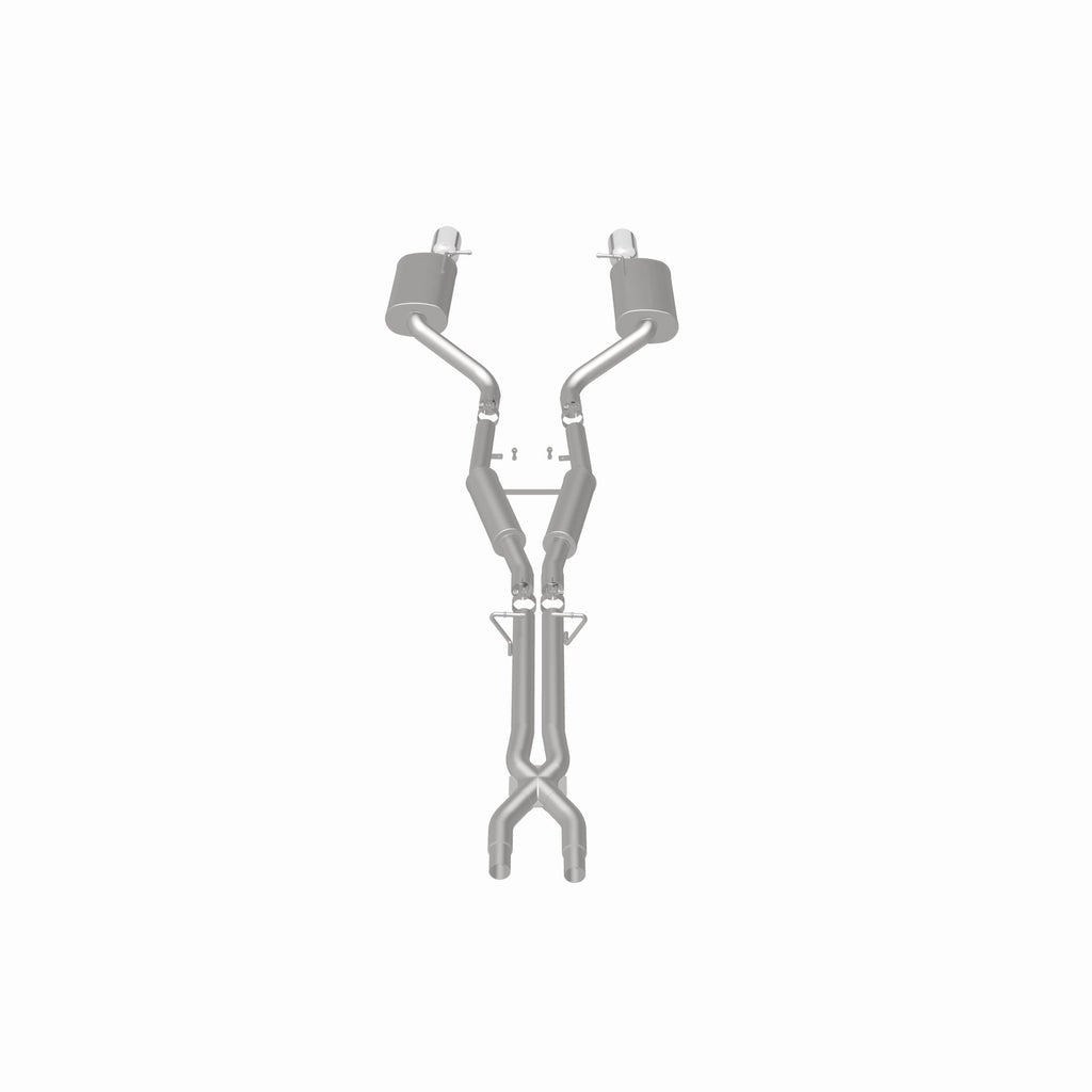 MagnaFlow Exhaust Products 15326 Touring Series Polished Cat-Back System for Select Audi A4 Quattro