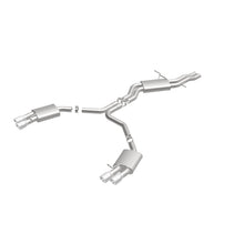 Load image into Gallery viewer, MagnaFlow Exhaust Products 16598 Sport Series Polished Cat-Back System for Select Audi S5