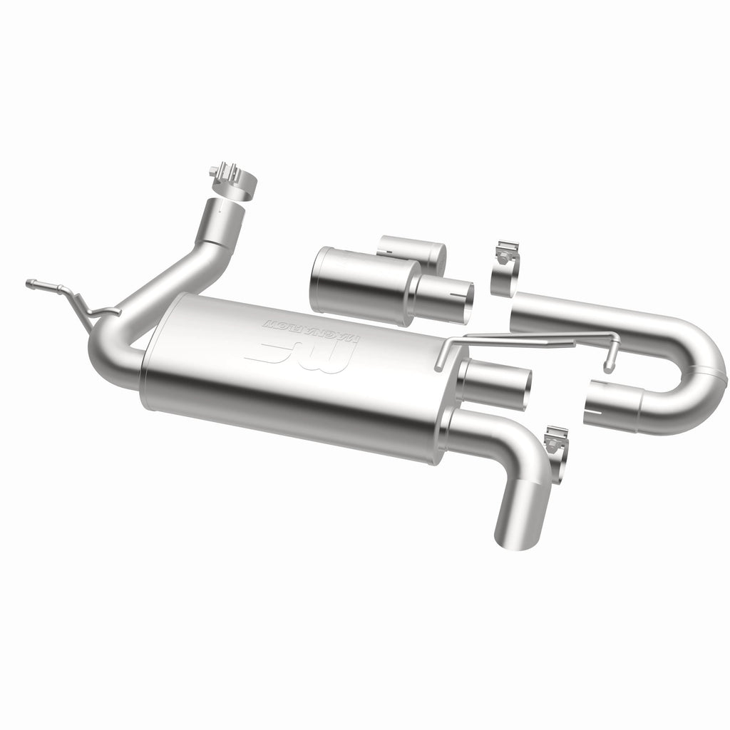 MagnaFlow Exhaust Products 19668 Overland Series Axle Back System for Select Jeep Wrangler, Jeep Wrangler JK
