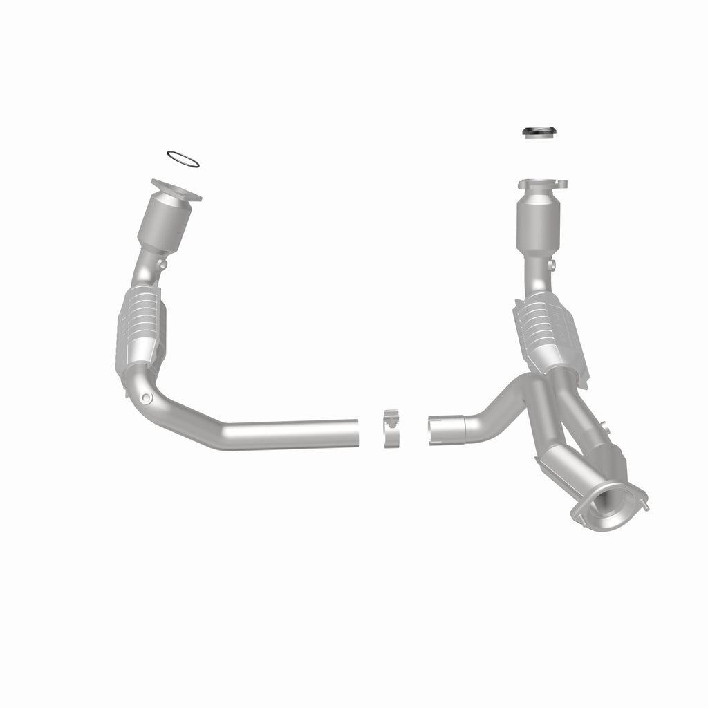 MagnaFlow Exhaust Products 458062 California CARB Direct-Fit Catalytic Converter for Select Cadillac Escalade, Chevrolet Avalanche 1500, Chevrolet Silverado 1500, Chevrolet Suburban 1500, Chevrolet Tahoe, GMC Sierra 1500, GMC Yukon, GMC Yukon XL