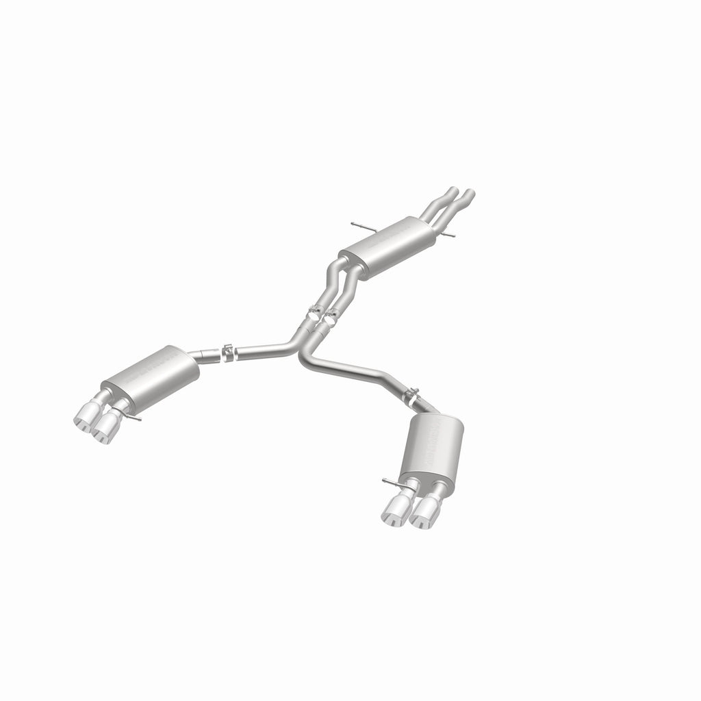 MagnaFlow Exhaust Products 15599 Touring Series Polished Cat-Back System for Select Audi S4