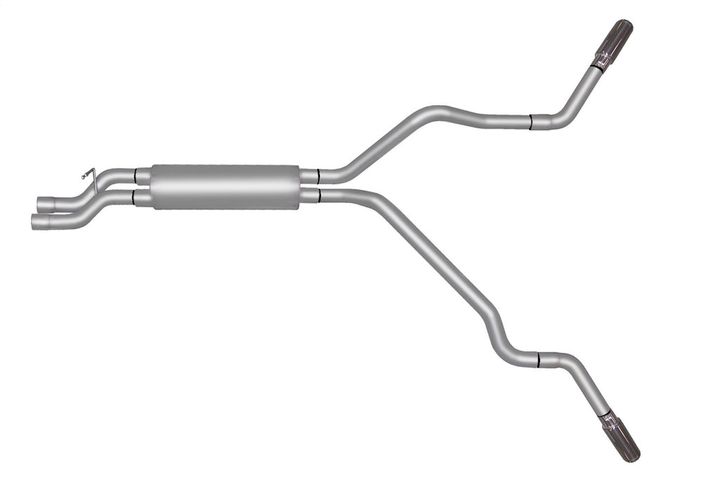 Gibson Performance Exhaust 65009 Dual Extreme Exhaust System for Select Chevrolet Silverado HD, Chevrolet Silverado 3500, GMC Sierra HD, GMC Sierra