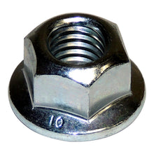 Load image into Gallery viewer, Crown Automotive Jeep Replacement 6502696 M10 X 1.5 Flanged Locking Nut for Select Jeep TJ, WK, WH, WJ, WG, ZJ, ZG, XK, KJ