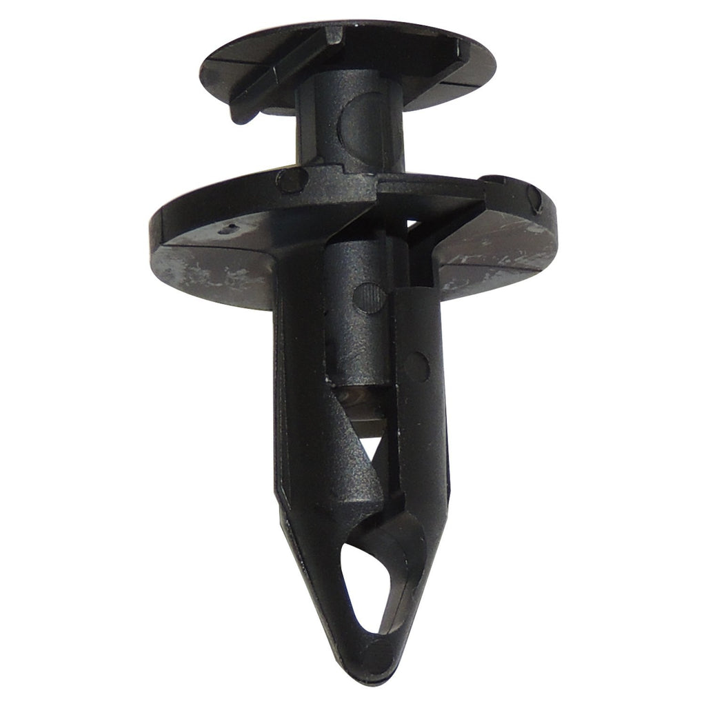 Crown Automotive Jeep Replacement 6503598 Black Plastic Push-In Fastener for Jeep JL, JT, JK, WK, XK, KL, KK, KJ, & MP for Select Jeep Cherokee, Jeep Commander, Jeep Compass, Jeep Gladiator, Jeep Grand Cherokee, Jeep Liberty, Jeep Wrangler, Jeep Wrangler