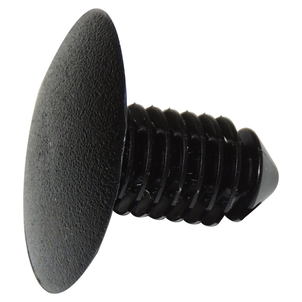 Crown Automotive Jeep Replacement 6505667AA Black Plastic Push-In Retainer for Jeep WJ, WG Grand Cherokee (Front Bumper) for Select Chrysler PT Cruiser, Dodge Challenger, Dodge Dakota, Jeep Grand Cherokee, Mitsubishi Raider