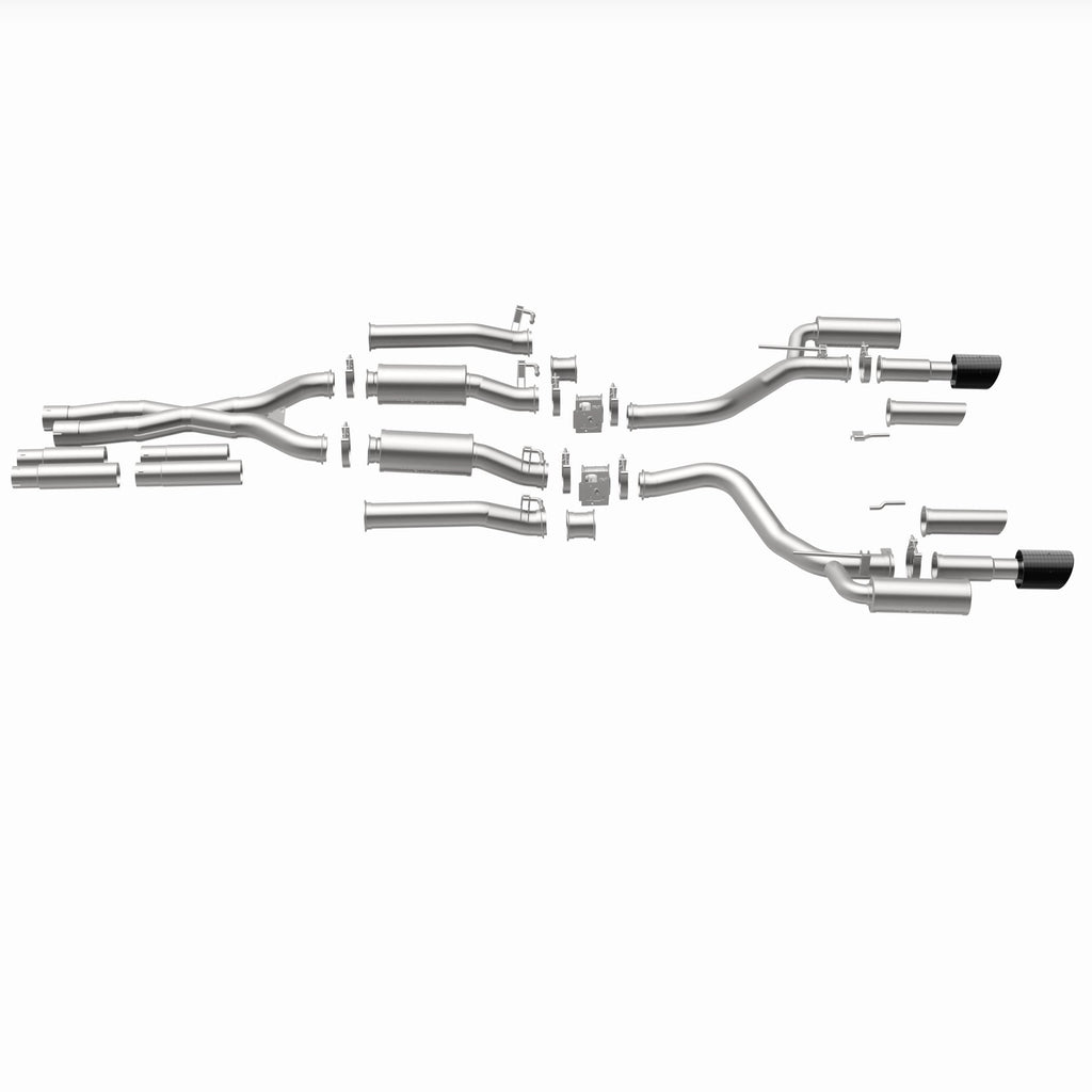 MagnaFlow Exhaust Products 19496 xMOD Series Carbon Fiber Tips Cat-Back System for Select Chrysler 300, Dodge Charger