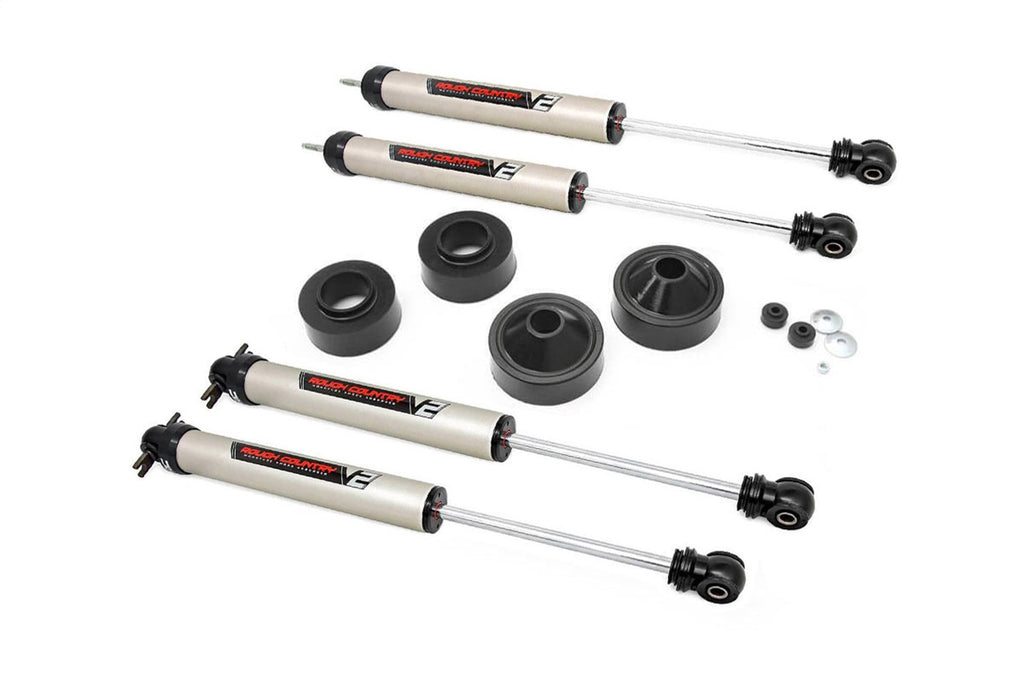 Rough Country 65171 Suspension Lift Kit for Select Jeep Wrangler, Jeep Wrangler JK