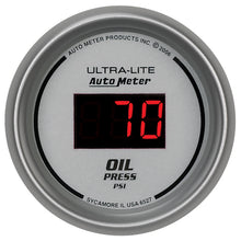 Load image into Gallery viewer, AutoMeter 6500 GAUGE KIT, 5 PC., 3 3/8" &amp; 2 1/16", ELEC. SPEEDO., DIGITAL, SILVER W/ RED LED