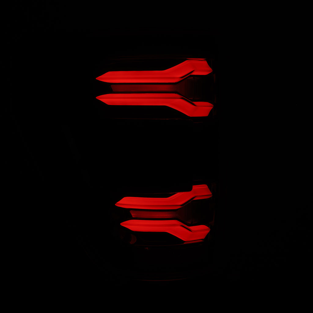 AlphaRex 653040 LED Taillights Black for Select Ford F-150