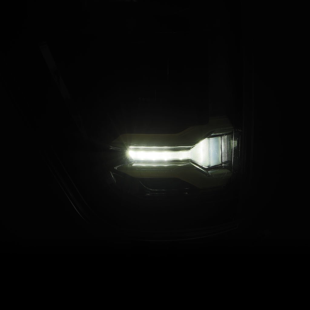 AlphaRex 653060 LED Taillights Alpha-Black for Select Ford F-150