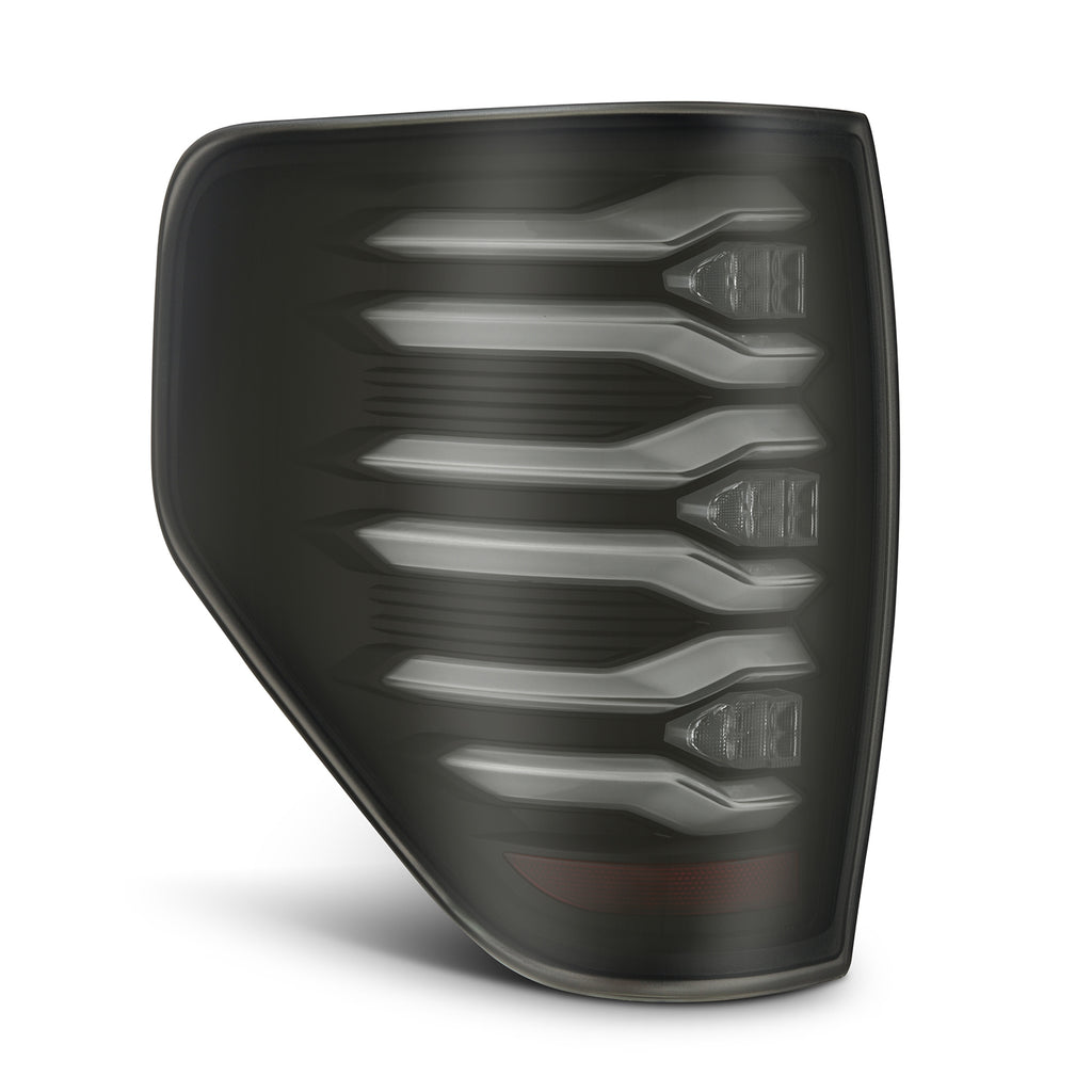 AlphaRex 653070 LED Taillights Black for Select Ford F-150