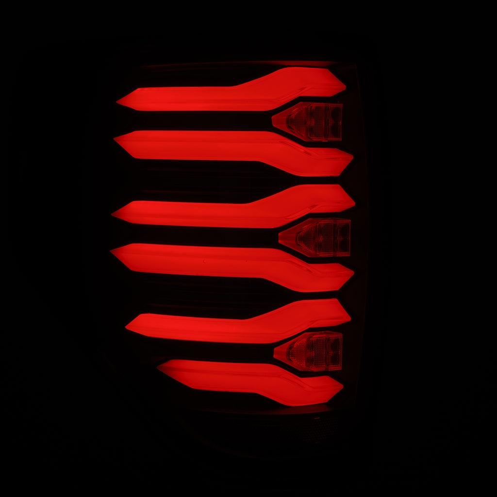 AlphaRex 653070 LED Taillights Black for Select Ford F-150
