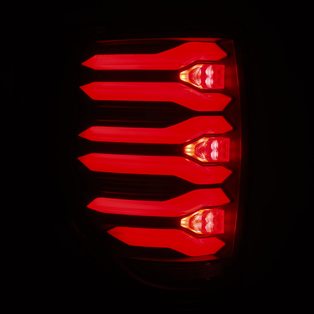 AlphaRex 653070 LED Taillights Black for Select Ford F-150