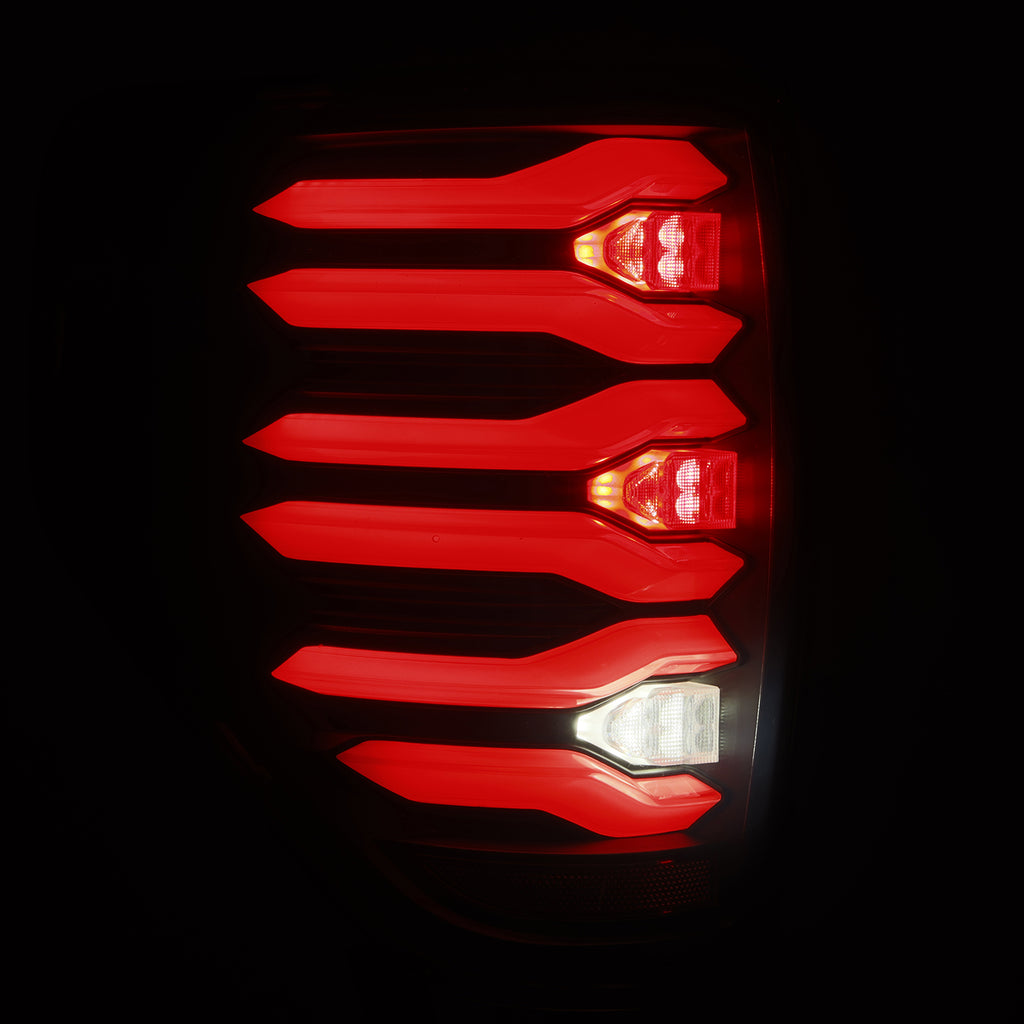 AlphaRex 653070 LED Taillights Black for Select Ford F-150