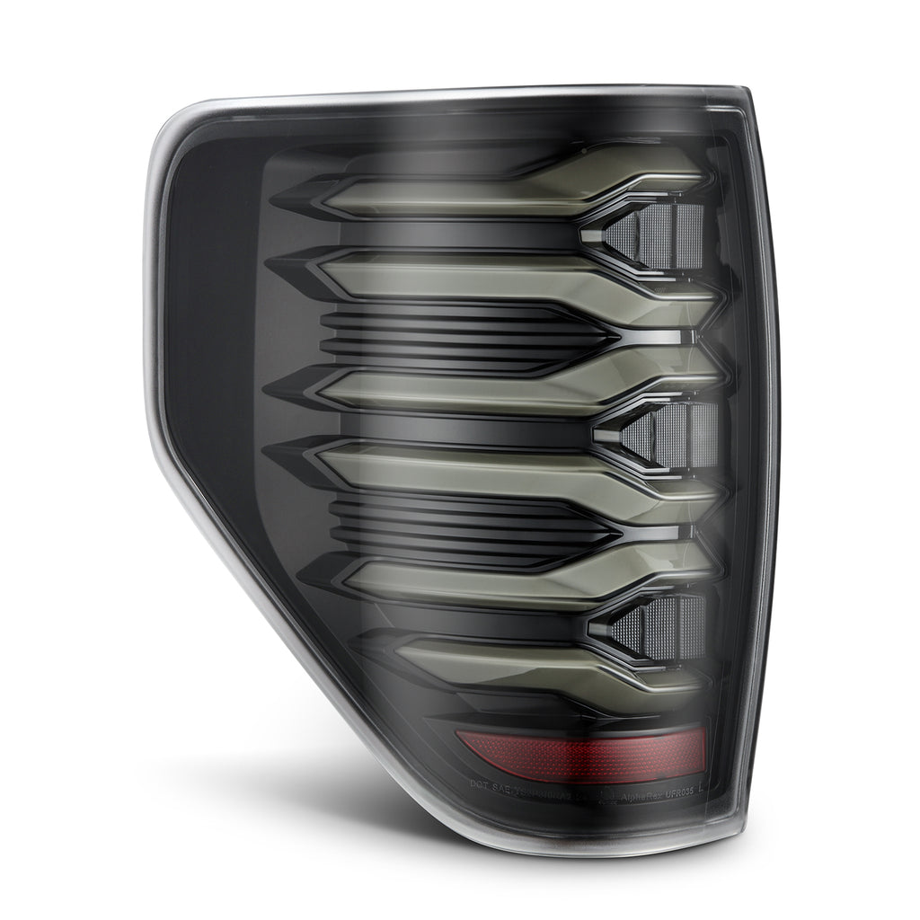 AlphaRex 653080 LED Taillights Alpha-Black for Select Ford F-150